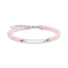 Thomas Sabo Armband rosa pärlor silver – A2042-637-9
