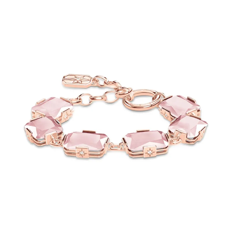 Thomas Sabo Armband Stora Rosa Stenar – A1911-417-9 (MEGA KAMPANJ)
