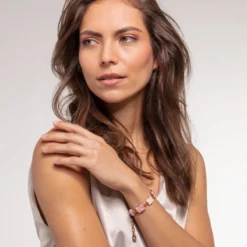 Thomas Sabo Armband Stora Rosa Stenar – A1911-417-9 (MEGA KAMPANJ)