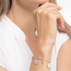 Thomas Sabo Armband tro, hopp och kärlek – A2050-881-7