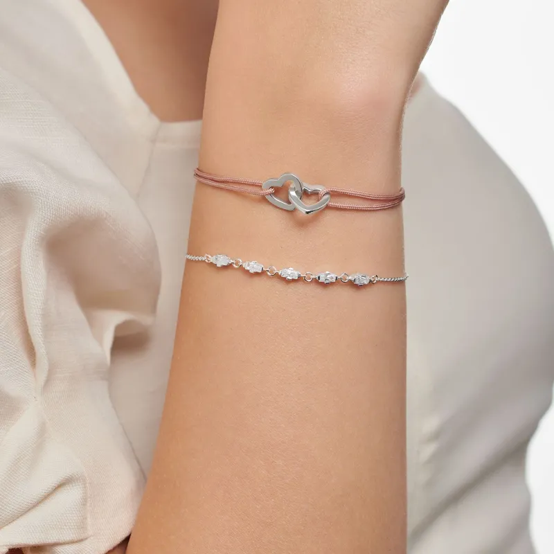 Thomas Sabo Armband tro, hopp och kärlek – A2050-881-7