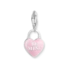 Thomas Sabo Berlock Hjärta Rosa Silver 2071-691-9