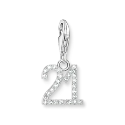 Thomas Sabo Berlock Nummer 21 Silver 2135-051-21