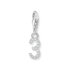 Thomas Sabo Berlock Nummer 3 Silver 2127-051-21