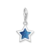 Thomas Sabo Berlock Stjärna Blå Silver 2070-639-10
