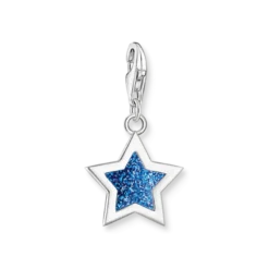 Thomas Sabo Berlock Stjärna Blå Silver 2070-639-10