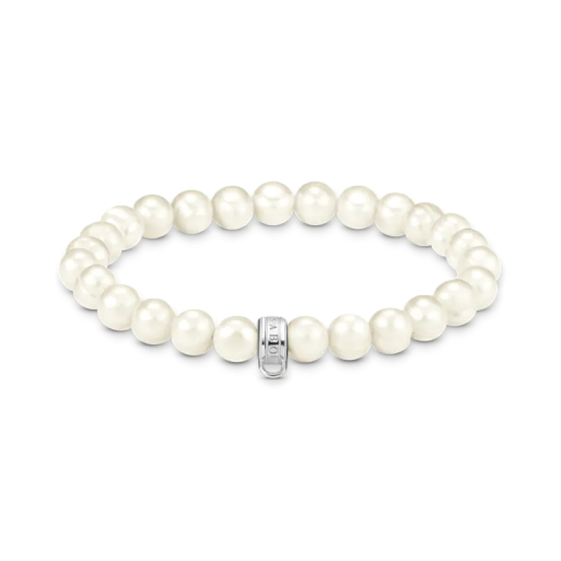 Thomas Sabo Charm Armband Pärla X0293-082-14