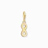 Thomas Sabo Charm Evighetstecken Guld 1990-413-39