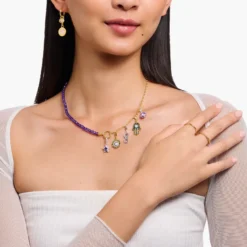 Thomas Sabo Charm Fatimas Hand Guld 2033-427-1