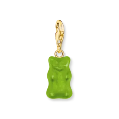 Thomas Sabo Charm Gummibjörn Grön/Guld 2192-413-6