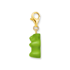 Thomas Sabo Charm Gummibjörn Grön/Guld 2192-413-6