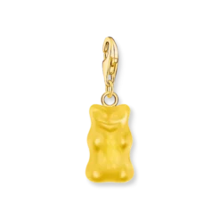 Thomas Sabo Charm Gummibjörn Gul/Guld 2184-413-4