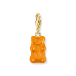 Thomas Sabo Charm Gummibjörn Orange/Guld 2186-413-8