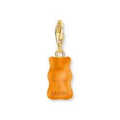 Thomas Sabo Charm Gummibjörn Orange/Guld 2186-413-8