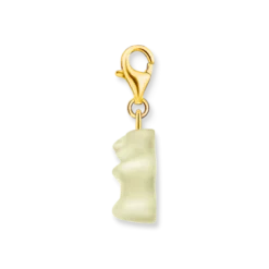 Thomas Sabo Charm Gummibjörn Vit/Guld 2188-413-14