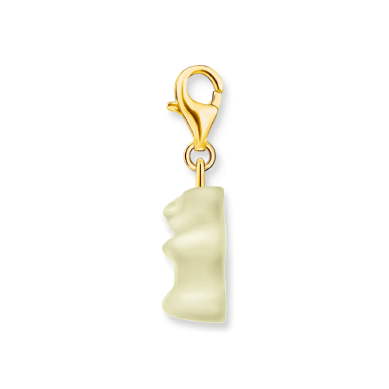 Thomas Sabo Charm Gummibjörn Vit/Guld 2188-413-14