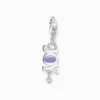 Thomas Sabo Charm-hängsmycke Joy med vit sten silver