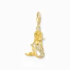 Thomas Sabo Charm-hängsmycke sjöjungfru guld