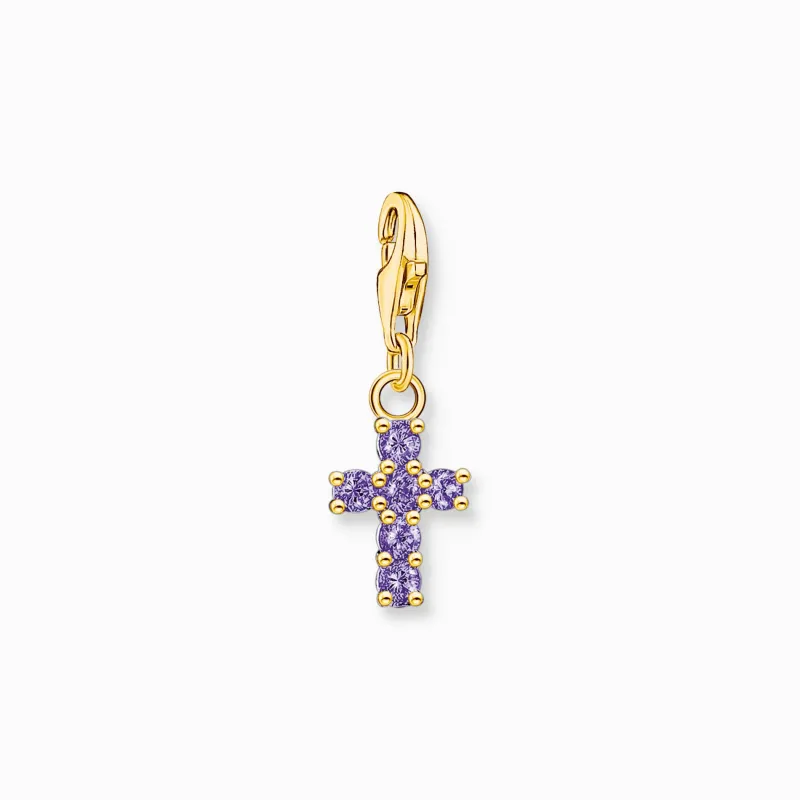 Thomas Sabo Charm Kors Lila 2036-414-13