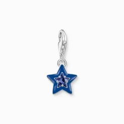 Thomas Sabo Charm Stjärna Blå 2043-496-7