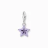 Thomas Sabo Charm Stjärna Lila 2039-041-13