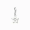 Thomas Sabo Charm Stjärna Vit 2044-041-14