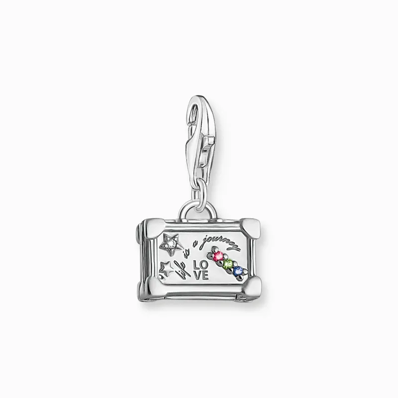 Thomas Sabo Färgglad vintage resväskan silver – 1936