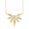 Thomas Sabo Halsband Blad Stora Guld – KE1950-414-14