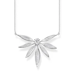 Thomas Sabo Halsband Blad Stora Silver – KE1950-051-14