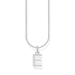 Thomas Sabo Halsband BOKSTAV E Silver KE2244-051-14