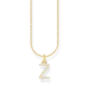 Thomas Sabo Halsband BOKSTAV Z Guld KE2265-414-14