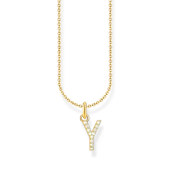 Thomas Sabo Halsband BOKSTAV Y Guld KE2264-414-14