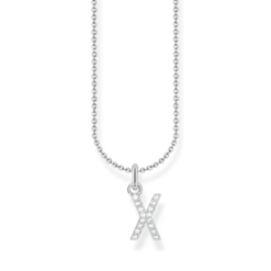 Thomas Sabo Halsband BOKSTAV X Silver KE2263-051-14