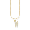 Thomas Sabo Halsband BOKSTAV W Guld KE2262-414-14