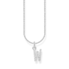 Thomas Sabo Halsband BOKSTAV W Silver KE2262-051-14