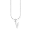 Thomas Sabo Halsband BOKSTAV V Silver KE2261-051-14