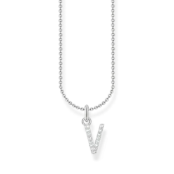 Thomas Sabo Halsband BOKSTAV V Silver KE2261-051-14