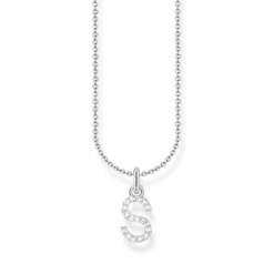 Thomas Sabo Halsband BOKSTAV S Silver KE2258-051-14