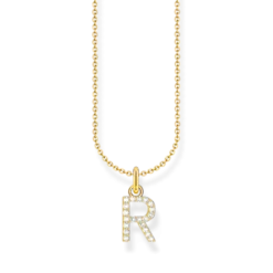 Thomas Sabo Halsband BOKSTAV R Guld KE2257-414-14