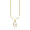 Thomas Sabo Halsband BOKSTAV Q Guld KE2256-414-14