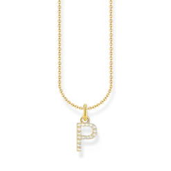 Thomas Sabo Halsband BOKSTAV P Guld KE2255-414-14