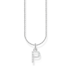 Thomas Sabo Halsband BOKSTAV P Silver KE2255-051-14