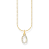 Thomas Sabo Halsband BOKSTAV O Guld KE2254-414-14