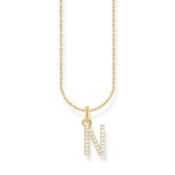Thomas Sabo Halsband BOKSTAV N Guld KE2253-414-14