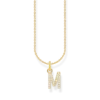 Thomas Sabo Halsband BOKSTAV M Guld KE2252-414-14