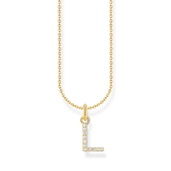 Thomas Sabo Halsband BOKSTAV L Guld KE2251-414-14