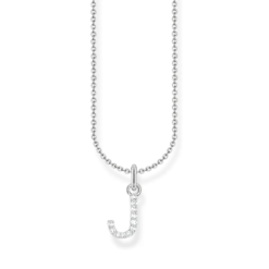 Thomas Sabo Halsband BOKSTAV J Silver KE2249-051-14