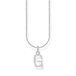 Thomas Sabo Halsband BOKSTAV G Silver KE2246-051-14