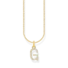 Thomas Sabo Halsband BOKSTAV G Guld KE2246-414-14