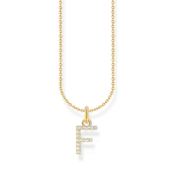Thomas Sabo Halsband BOKSTAV F Guld KE2245-414-14